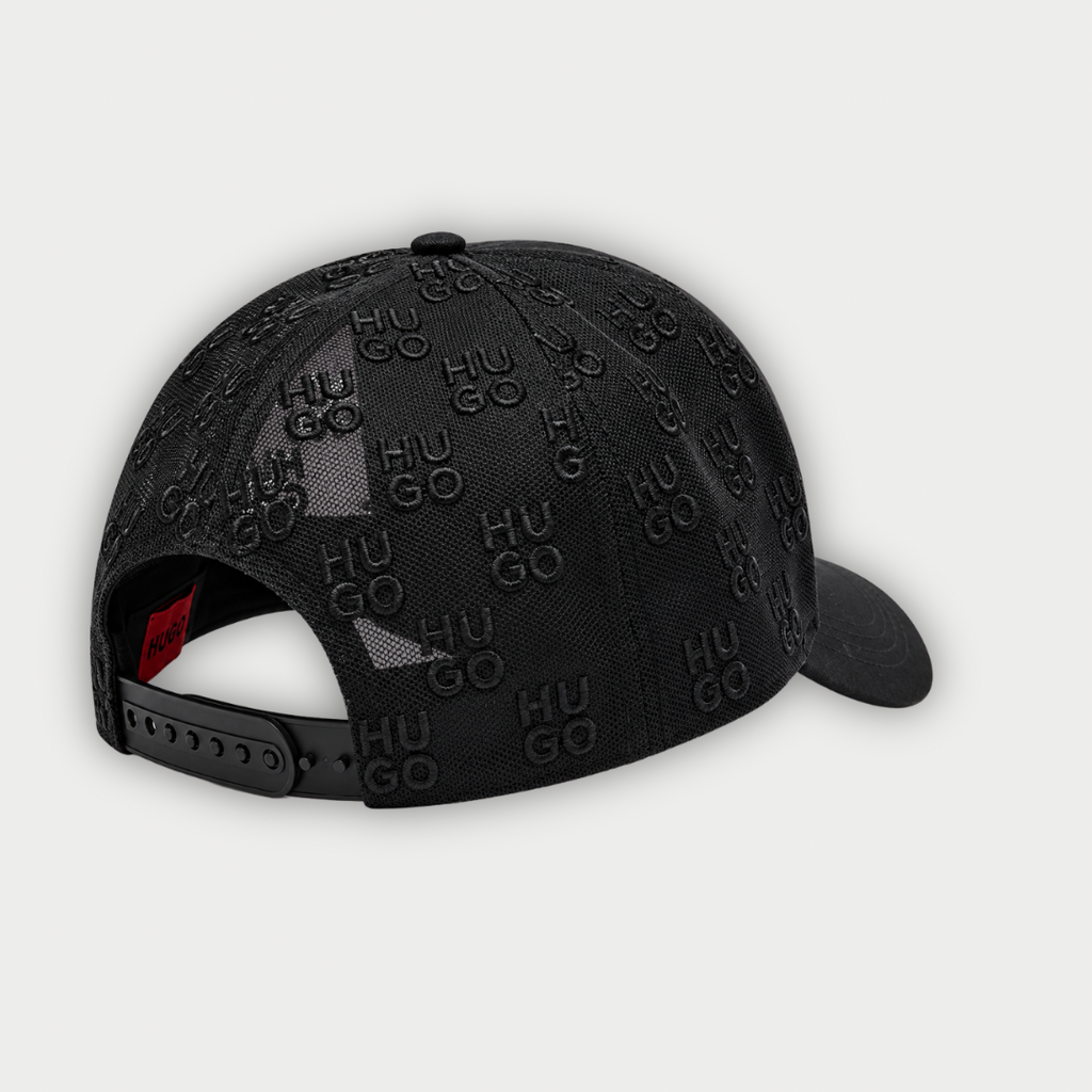 GORRA HUGO METAL NEGRA