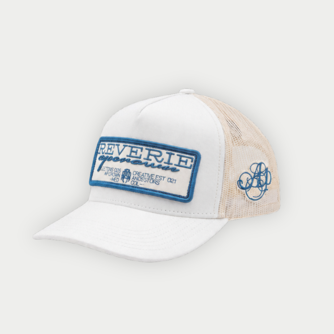 GORRA AP CROWN CRUSHE BLANCA/AZUL