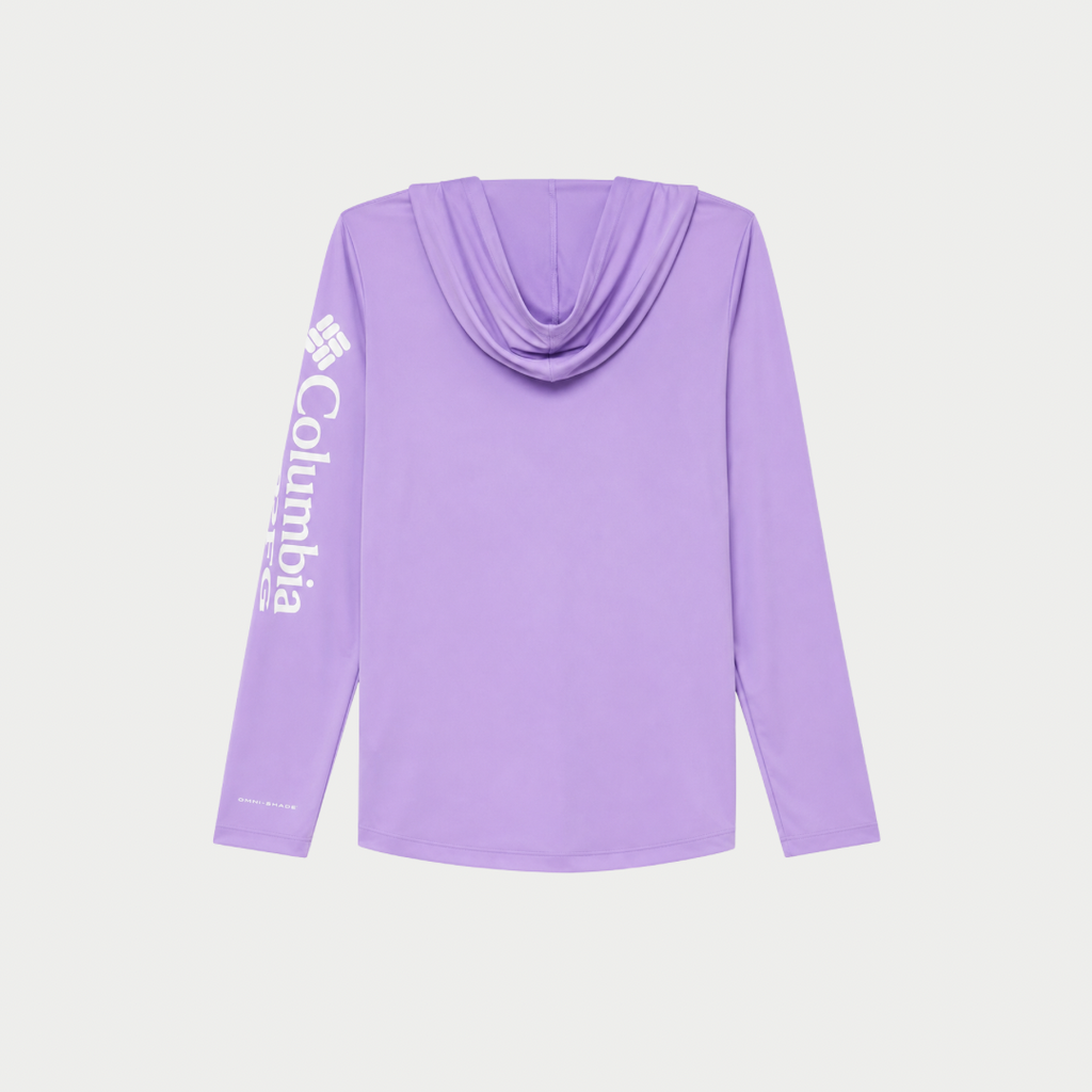 BUSO COLUMBIA DAMA LILA CON CAPUCHA