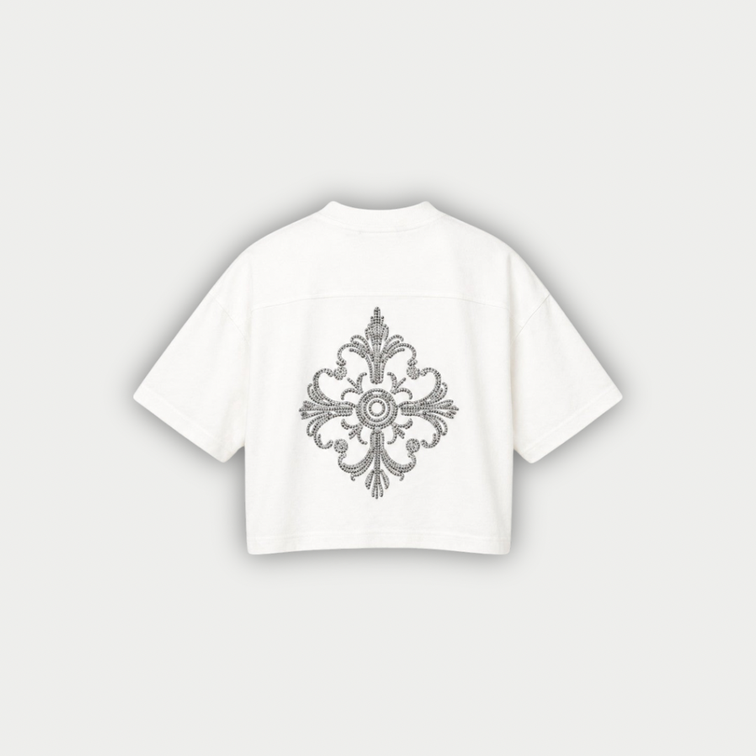 CAMISETA CLEMONT DAMA ATTRAZIONE BLANCA