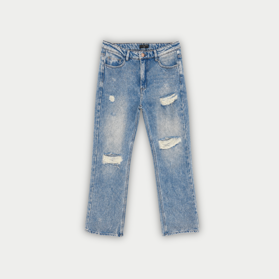 JEANS AURUM SHINY AZUL