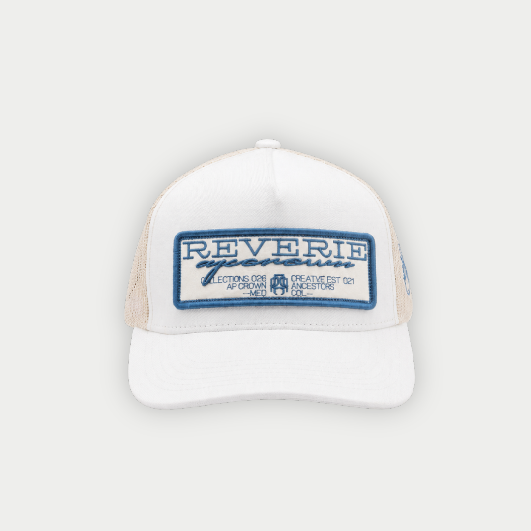 GORRA AP CROWN CRUSHE BLANCA/AZUL