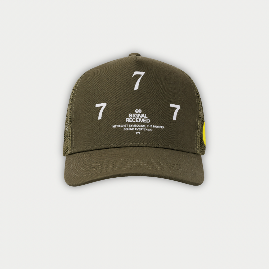 GORRA AP CROWN SIETE VERDE