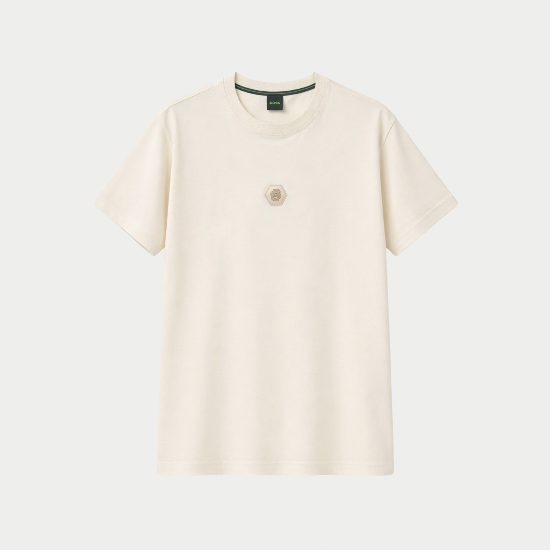 CAMISETA BOSS BEIGE