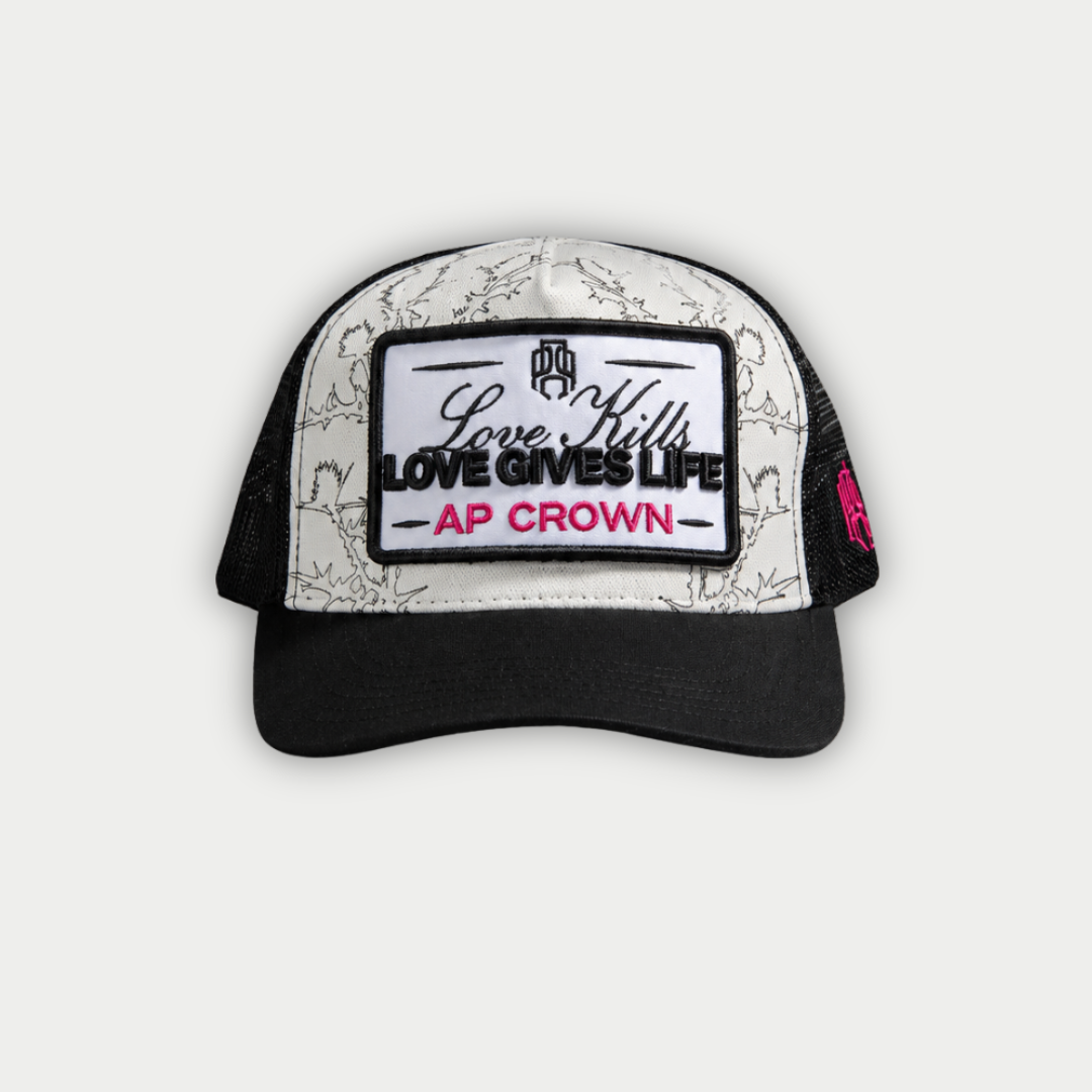 GORRA AP CROWN SPINE FLOWER