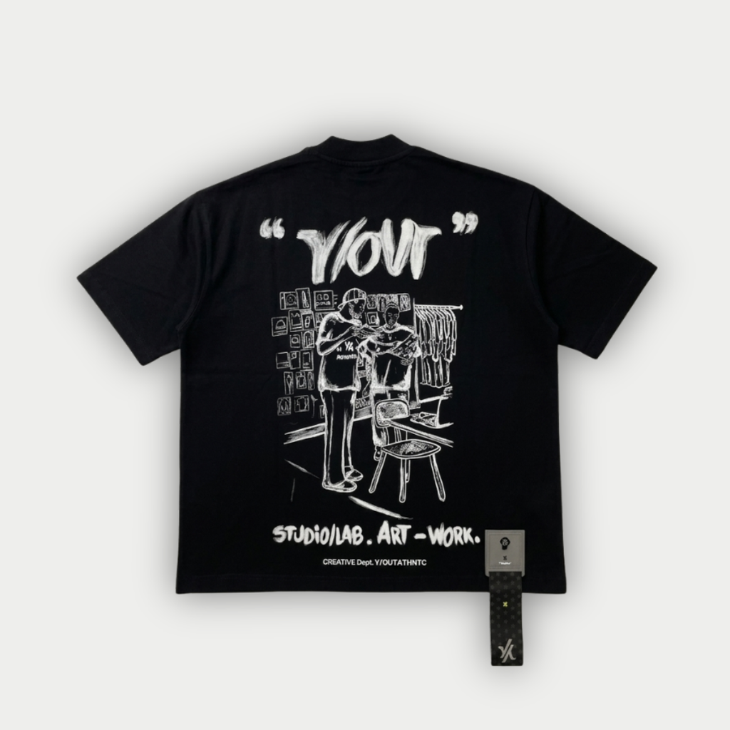 CAMISETA Y/OUT PROFILE NEGRA