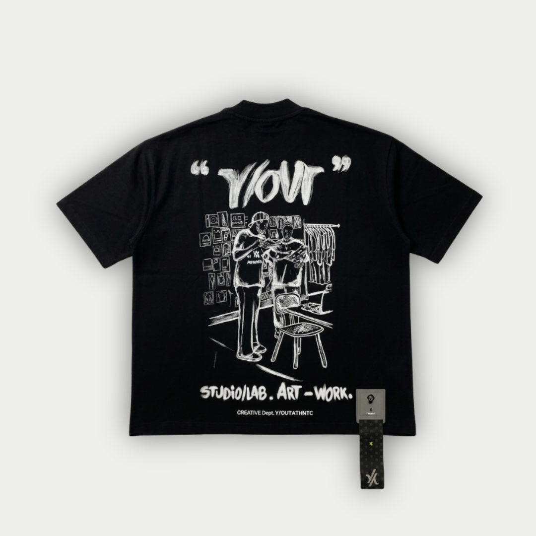 CAMISETA Y/OUT PROFILE NEGRA