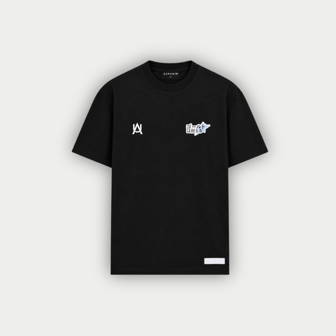 CAMISETA AURUM 2000S NEGRA