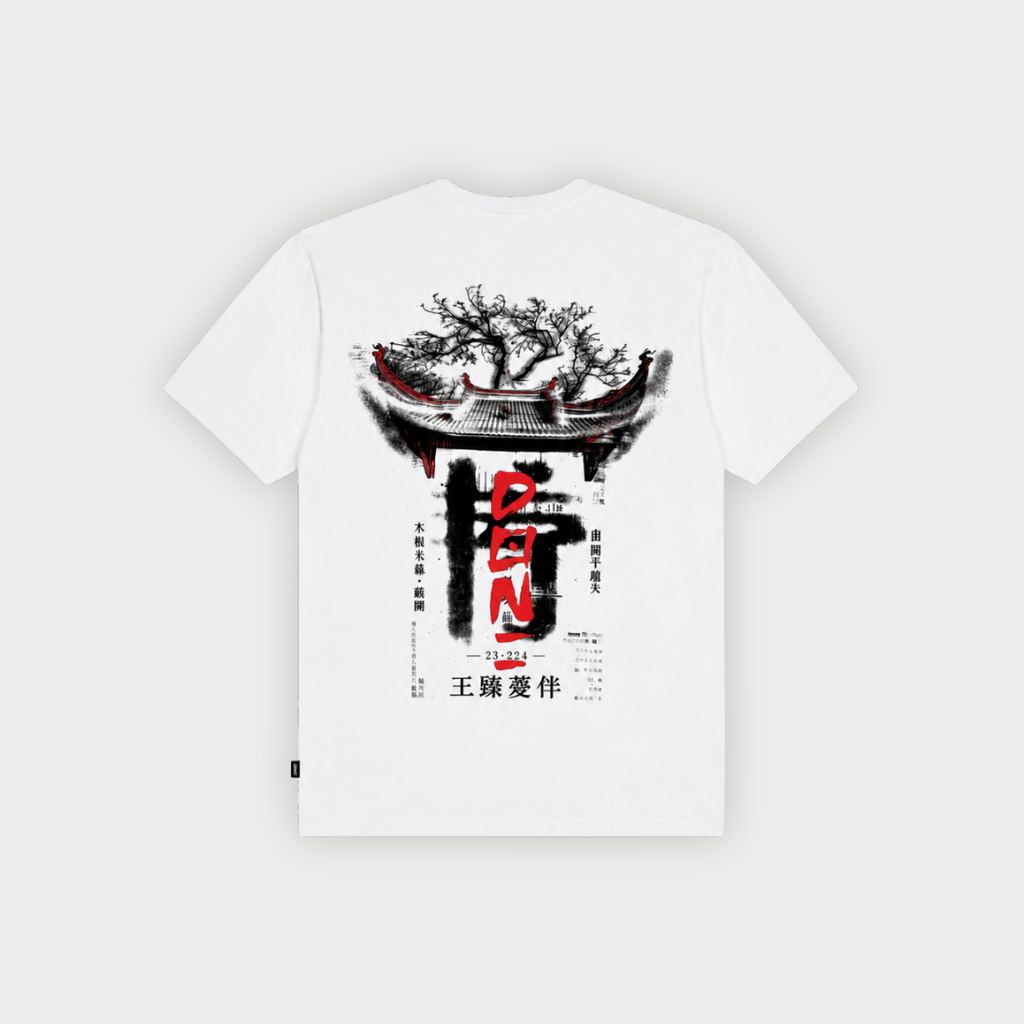 CAMISETA DONET PAGODA BLANCA