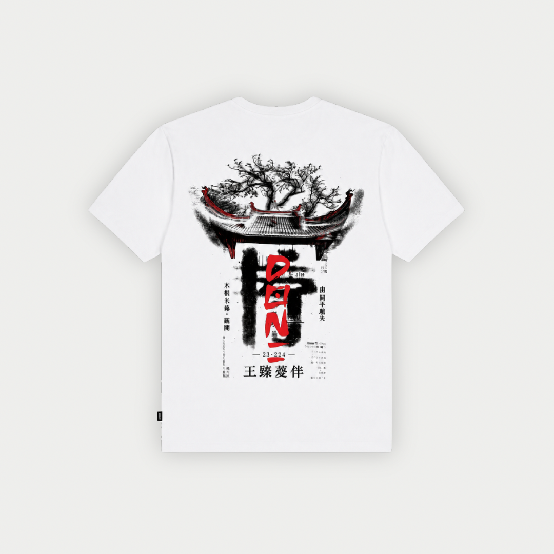 CAMISETA DONET PAGODA BLANCA