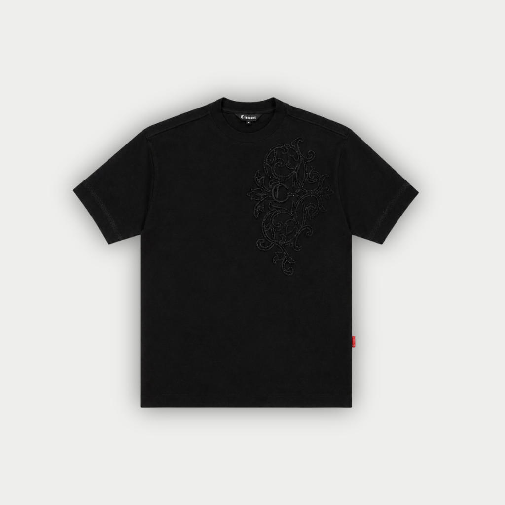 CAMISETA CLEMONT GIUNCO NEGRA