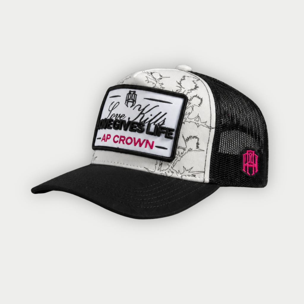 GORRA AP CROWN SPINE FLOWER