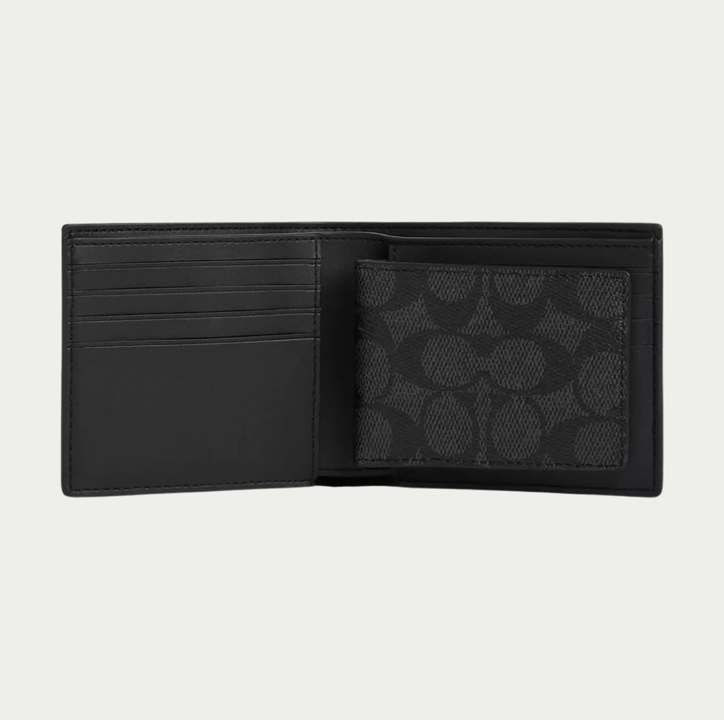 BILLETERA Y TARJETERO COACH