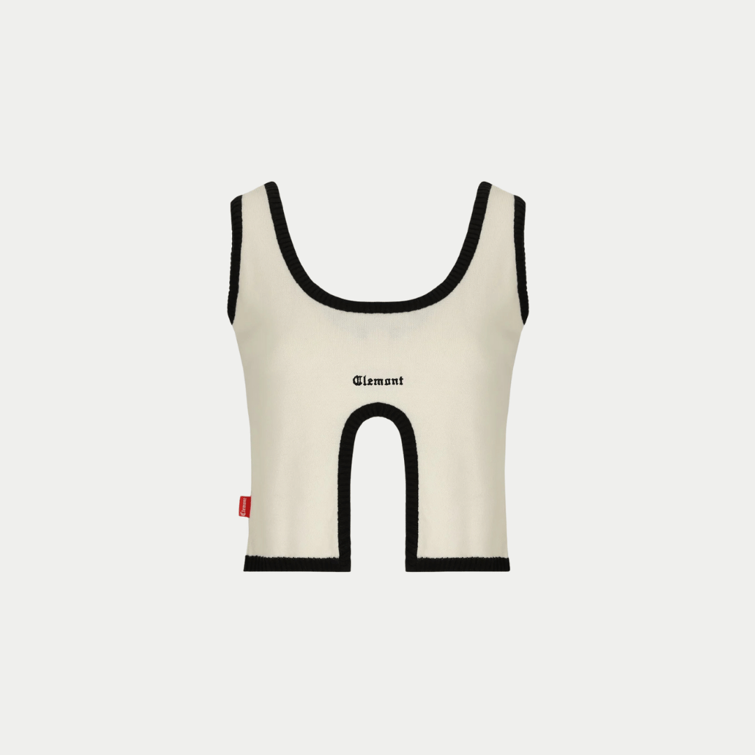 CROP TOP DAMA CLEMONT LUSSURIA CREMA