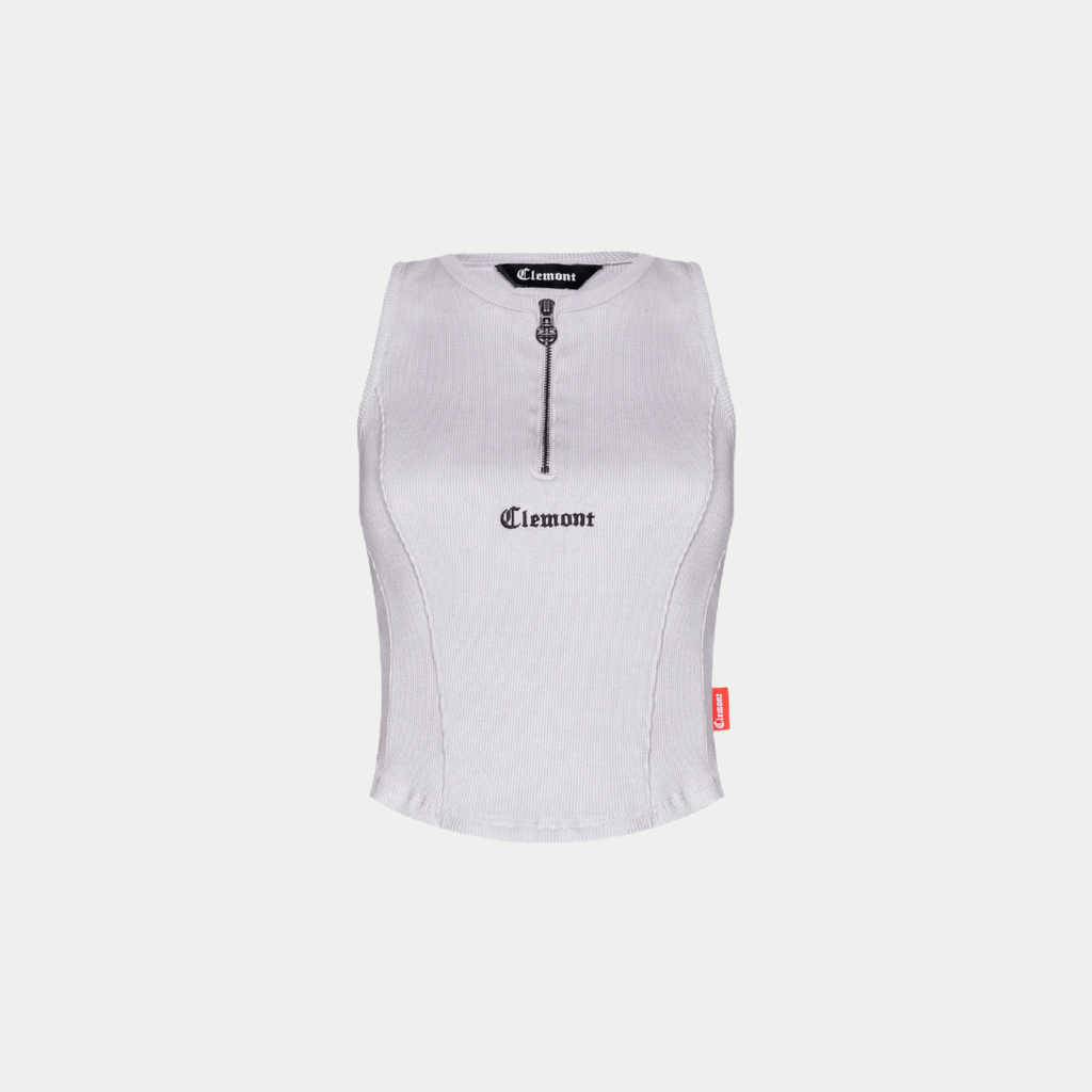 CROP TOP DAMA CLEMONT FRAGILE GRIS
