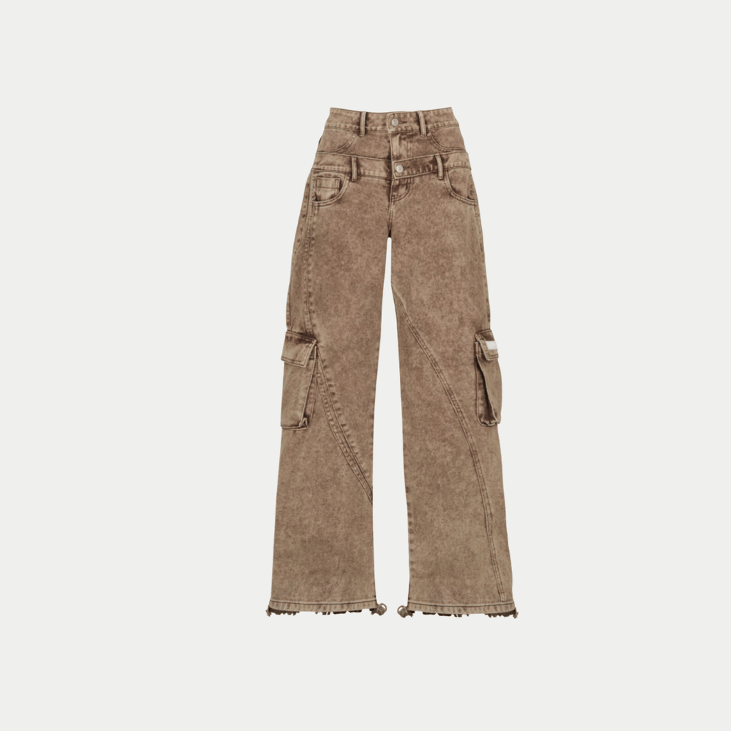 JEANS AURUM DAMA COFFE WASHED