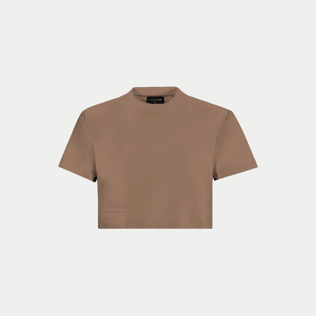 CROP TOP AURUM DAMA SAND FEELINGS