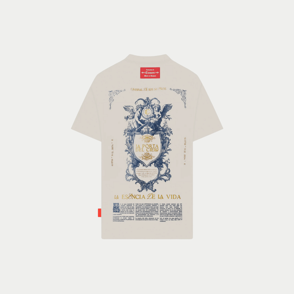 CAMISETA CLEMONT OVERSIZED ELEVARE CREMA