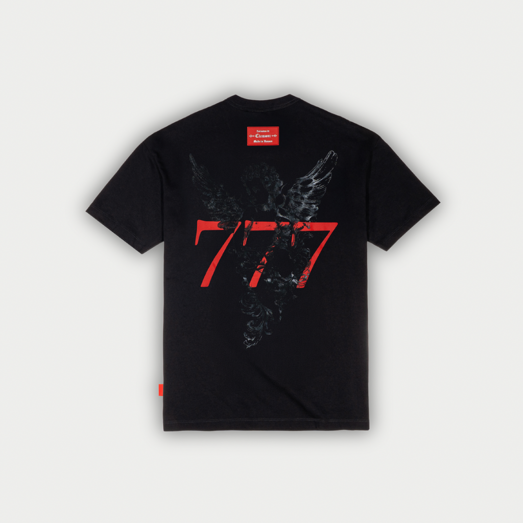 CAMISETA CLEMONT PROMESSA NEGRA