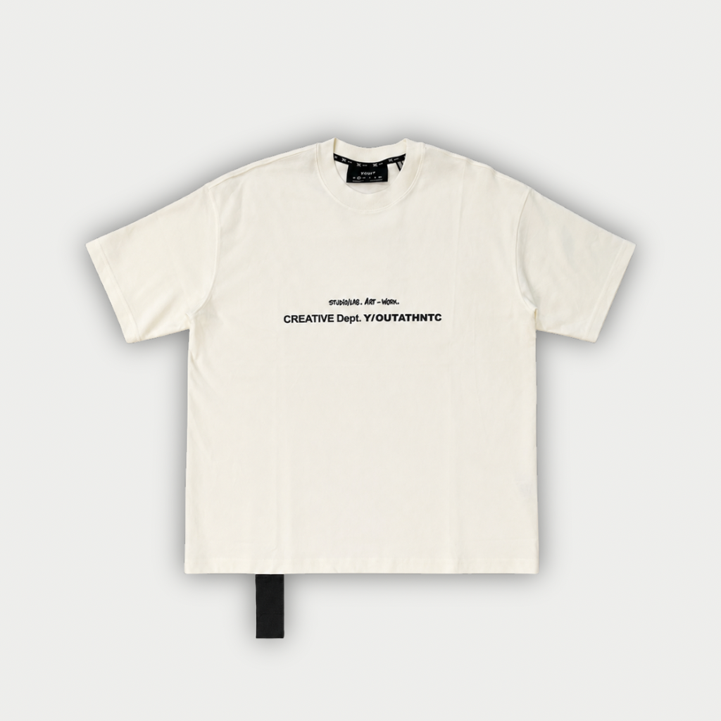 CAMISETA Y/OUT DEVICE BLANCA