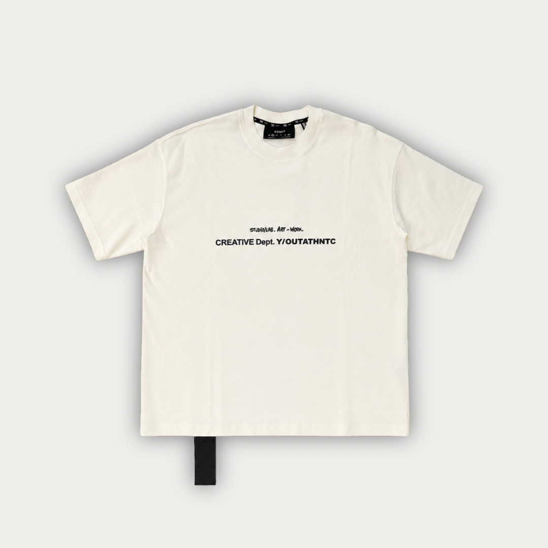CAMISETA Y/OUT DEVICE BLANCA