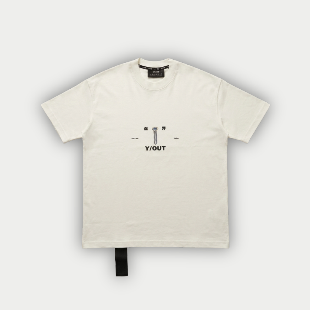 CAMISETA Y/OUT NETWORK BEIGE