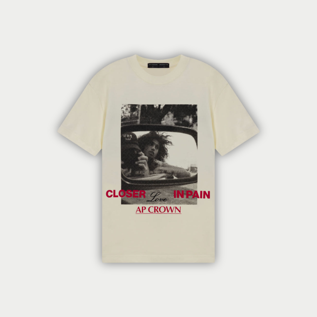 CAMISETA AP CROWN CRUSH BLANCA