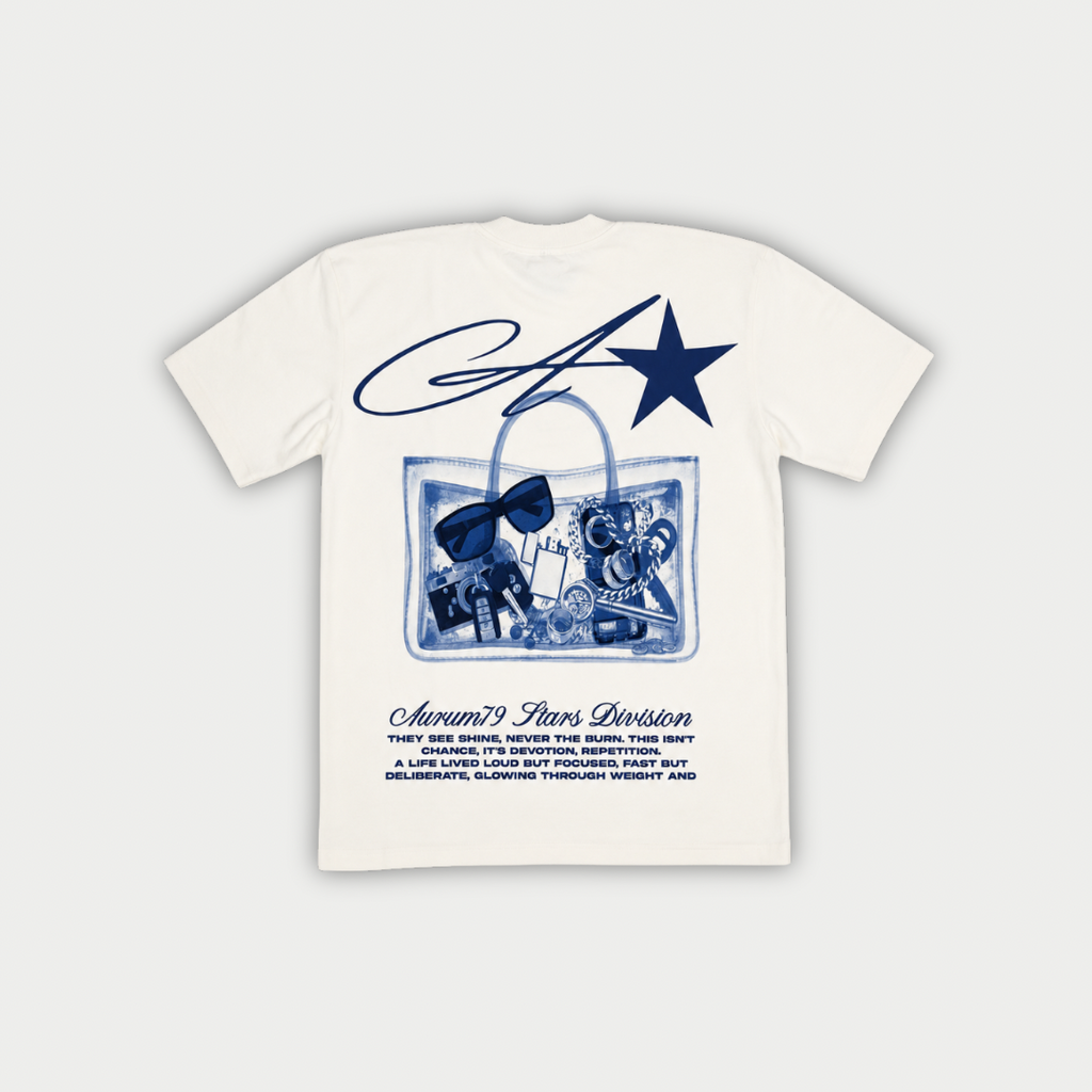 CAMISETA AURUM STARPURSE BLANCA
