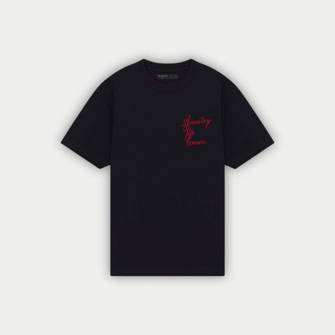 CAMISETA AP CROWN VELVET NEGRA
