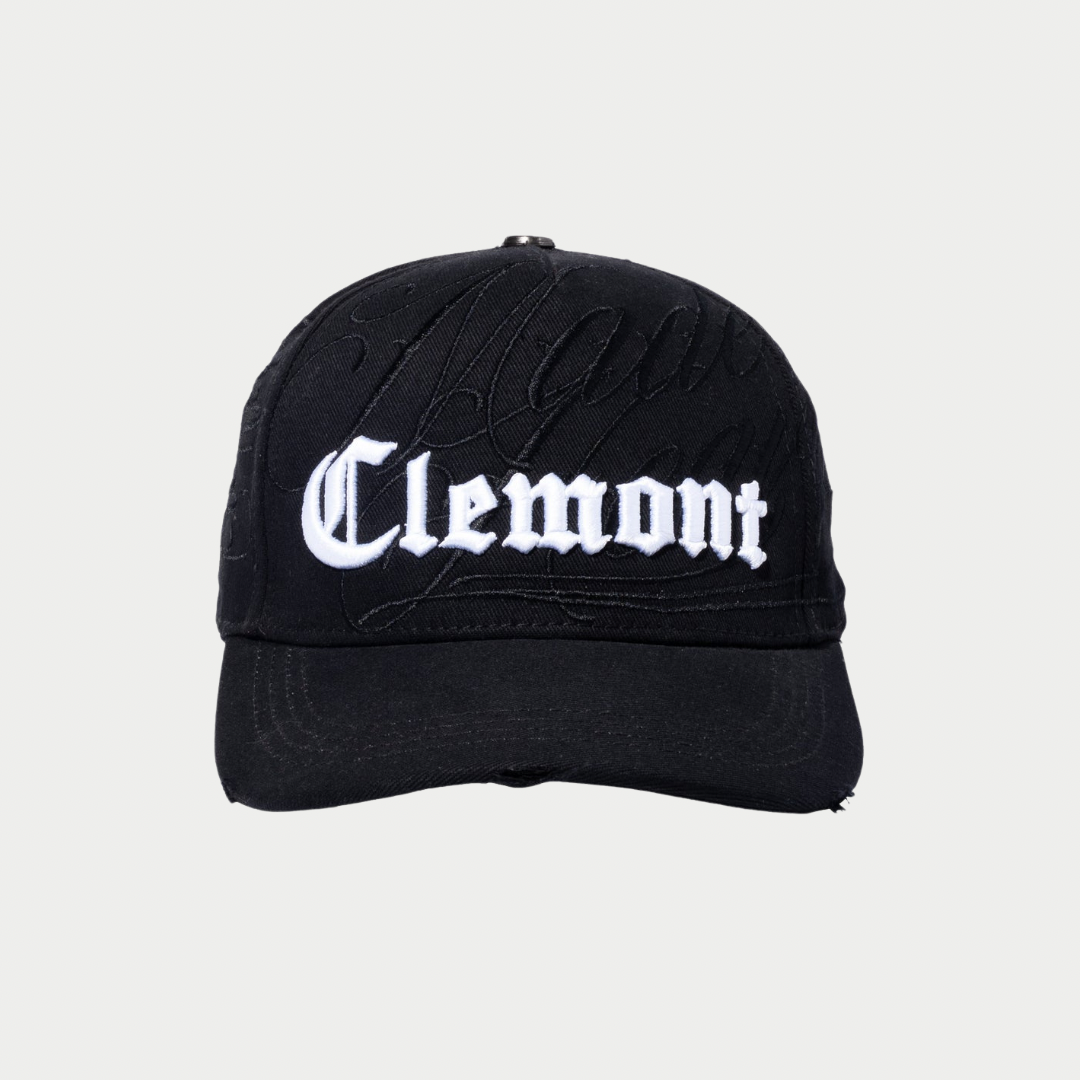 GORRA CLEMONT ARGENTO NEGRA