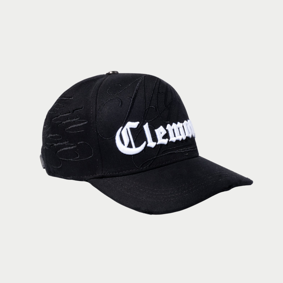 GORRA CLEMONT ARGENTO NEGRA