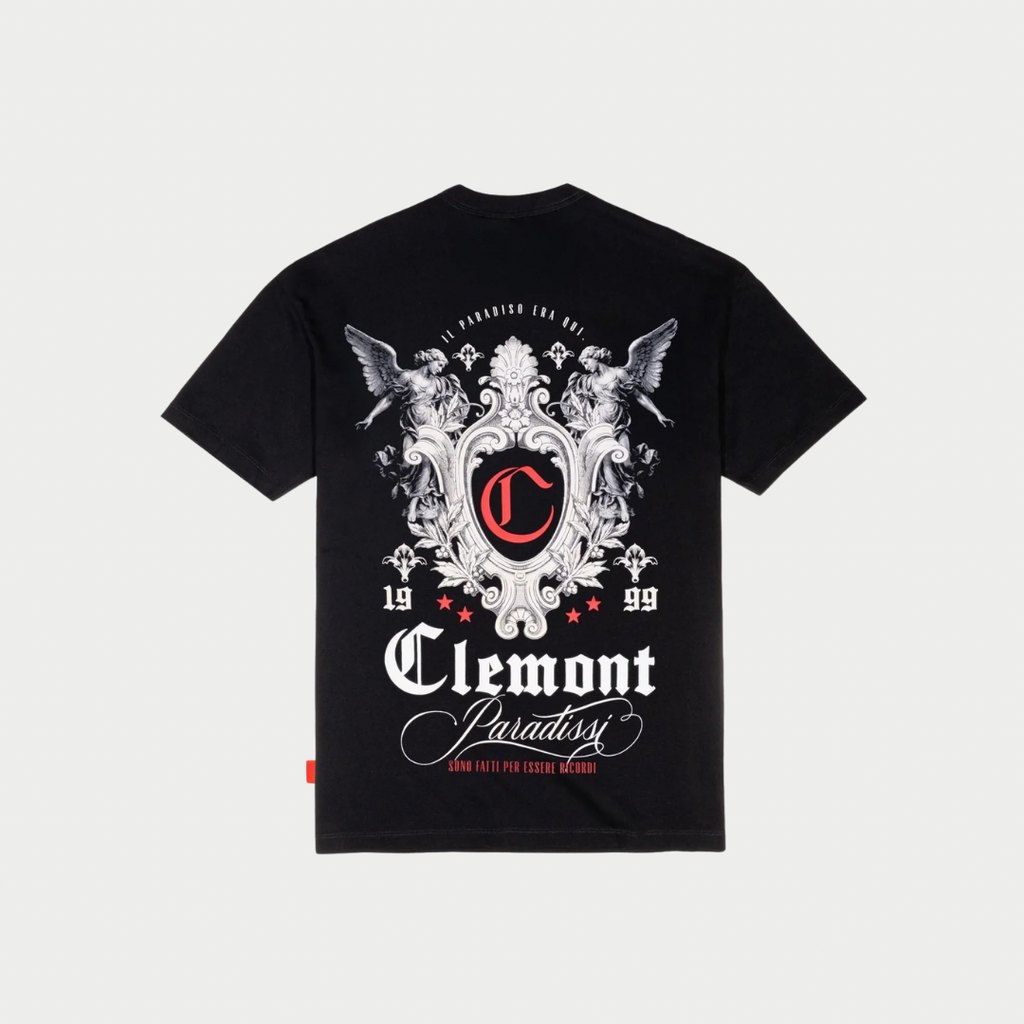 CAMISETA CLEMONT EUFORIA NEGRO