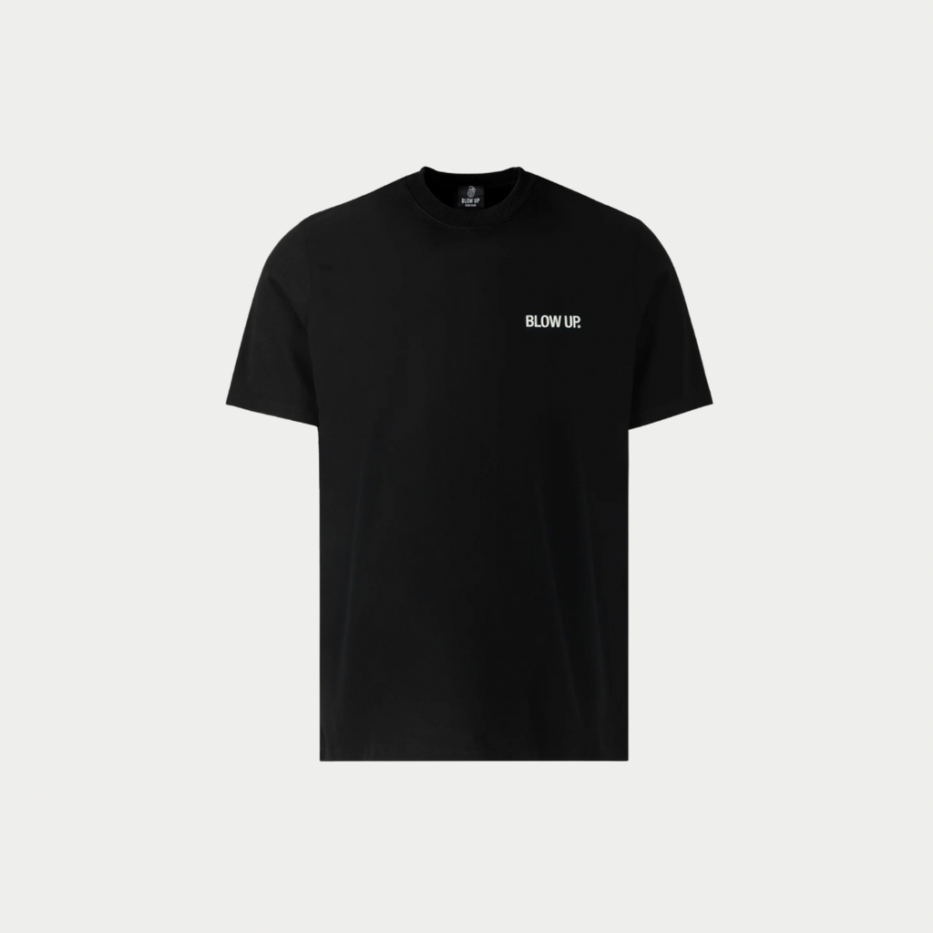 CAMISETA BLOW UP COTTON NEGRA