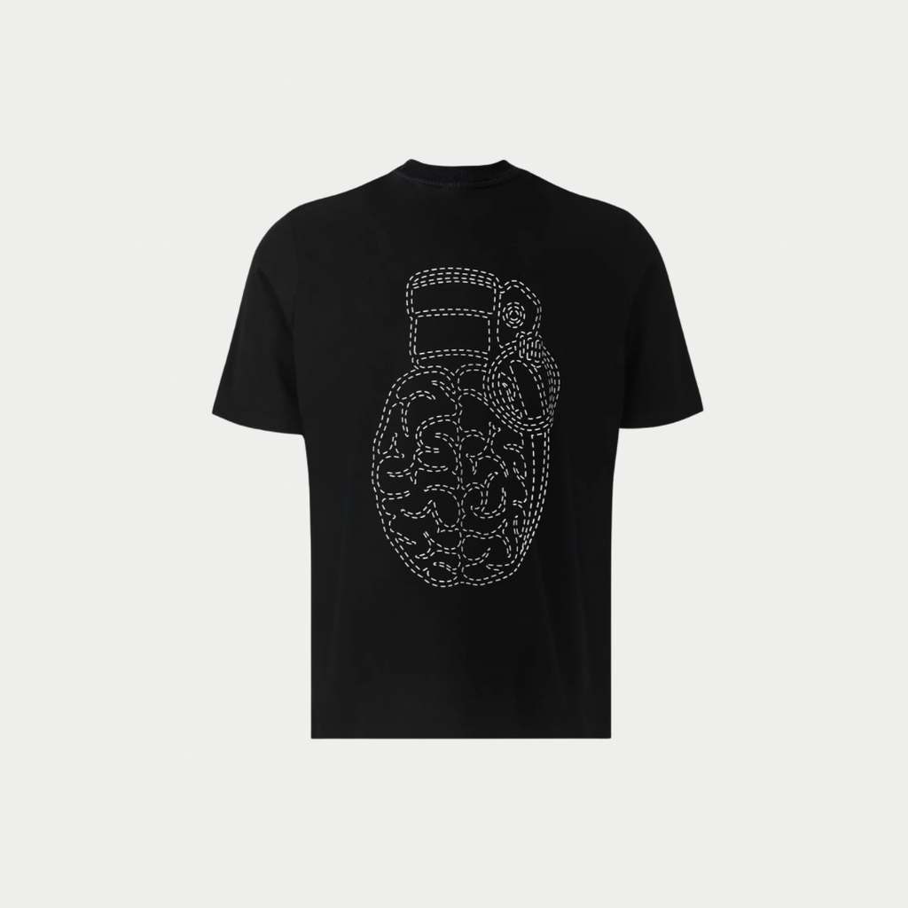CAMISETA BLOW UP COTTON NEGRA