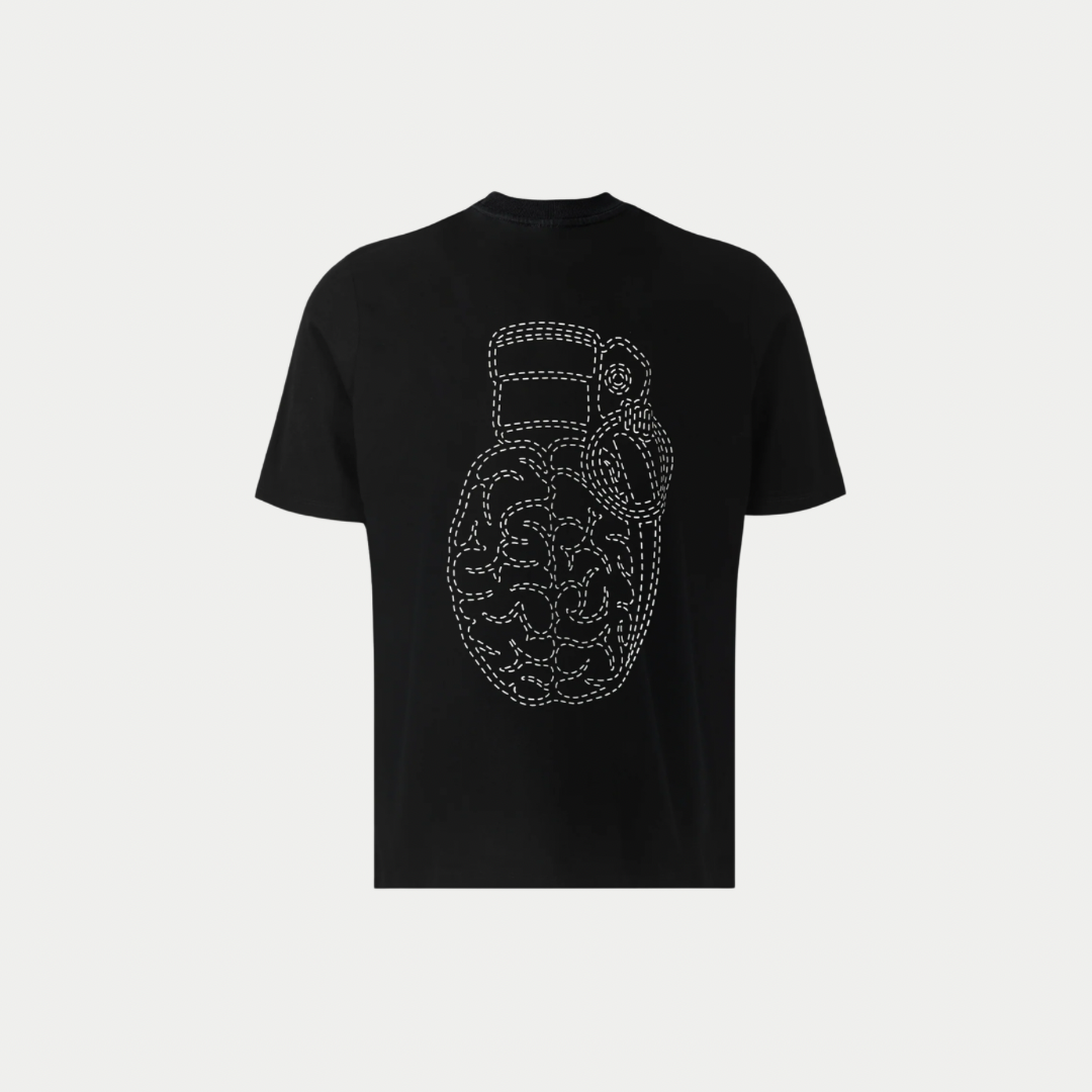 CAMISETA BLOW UP COTTON NEGRA