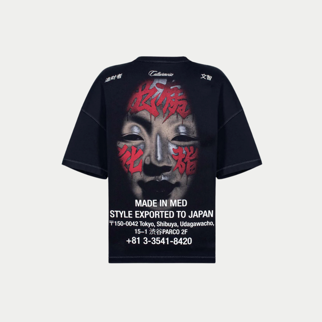 CAMISETA CULTUREWISE JAPAN MASK