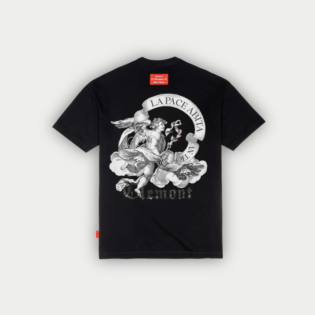 CAMISETA CLEMONT LUSINGA NEGRA