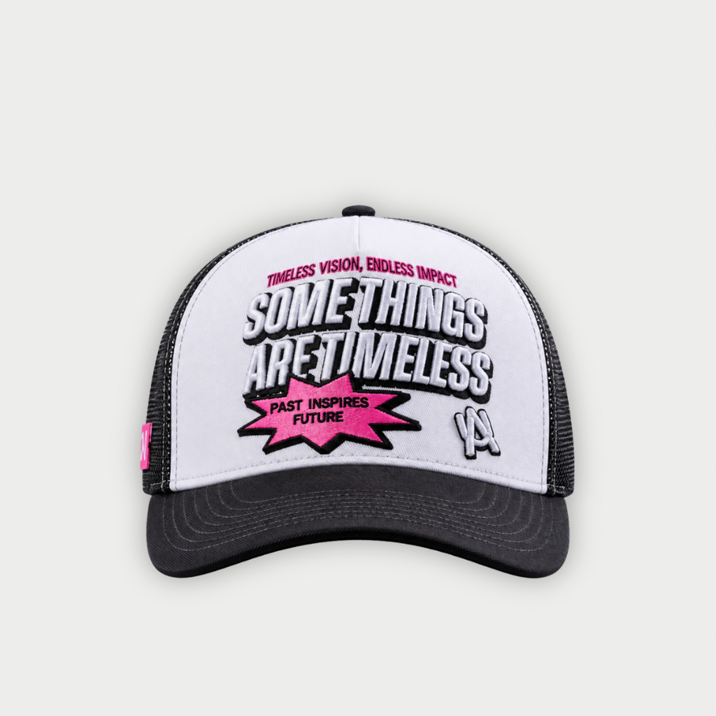 GORRA AURUM MAGAZINE NEGRA/BLANCO