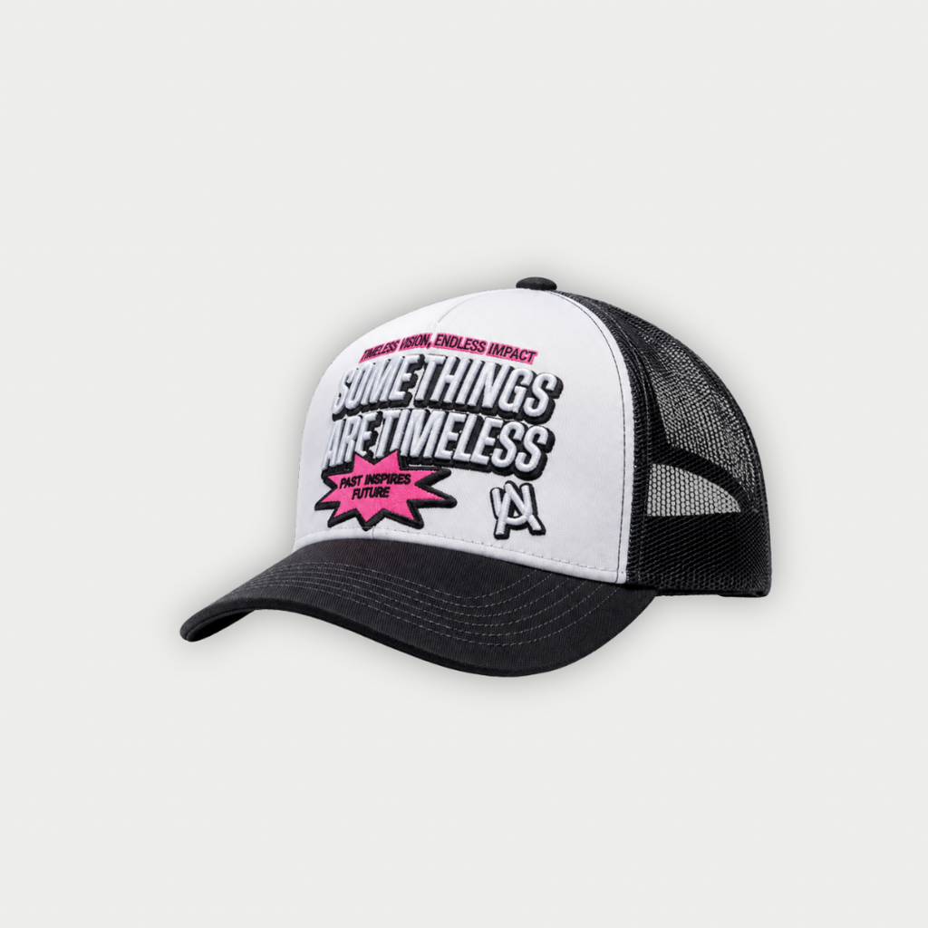GORRA AURUM MAGAZINE NEGRA/BLANCO
