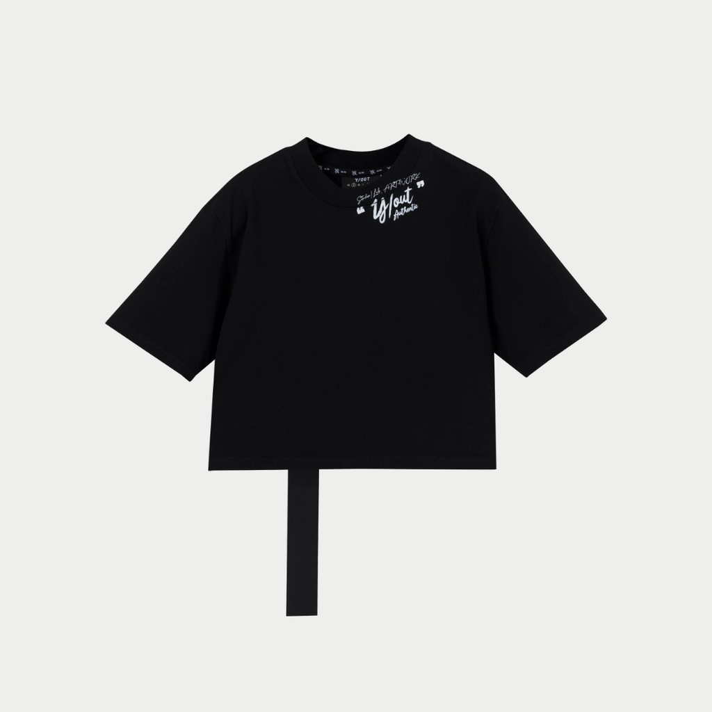 CROP TOP Y/OUT TAPE CHEST
