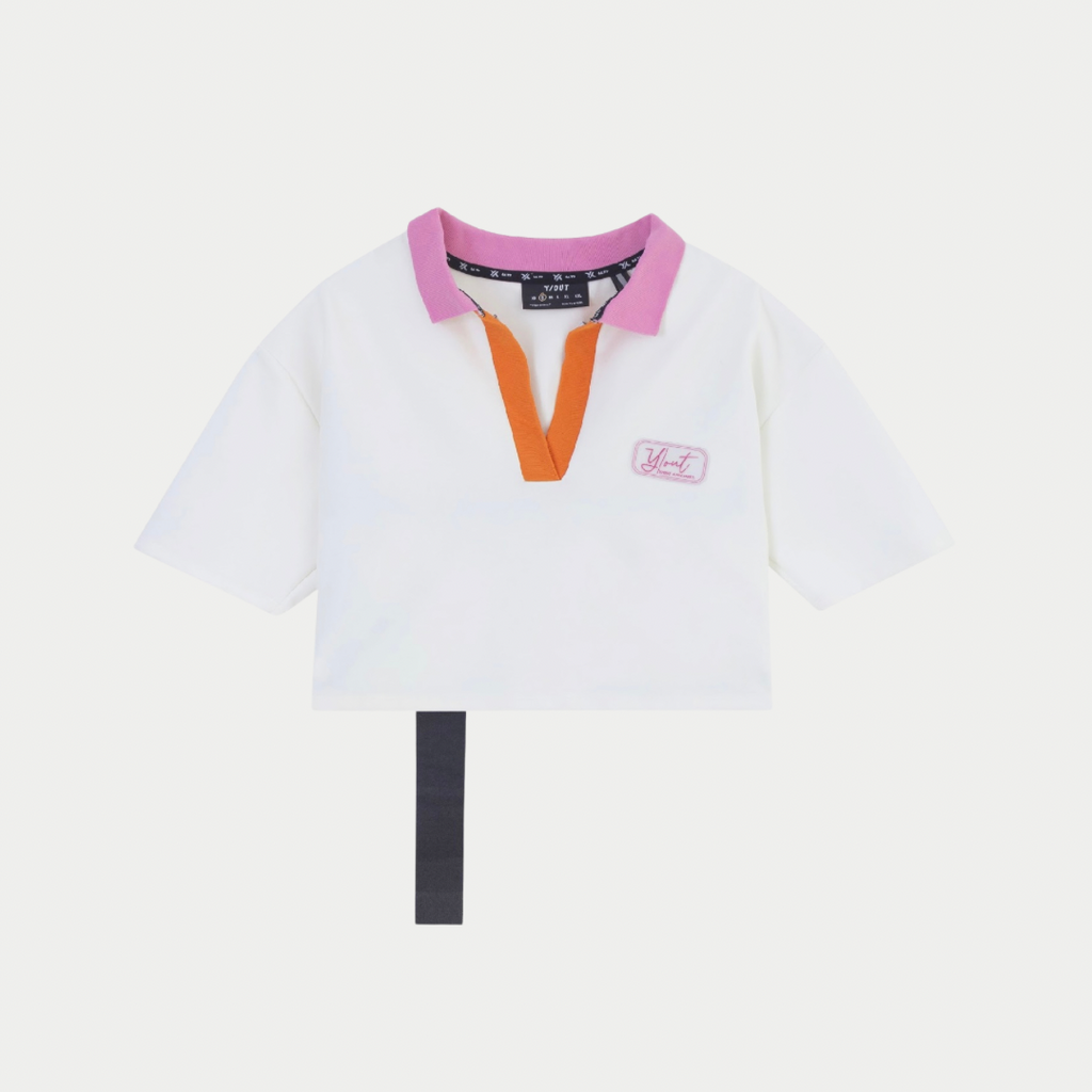 CROP TOP DAMA Y/OUT BELL X1