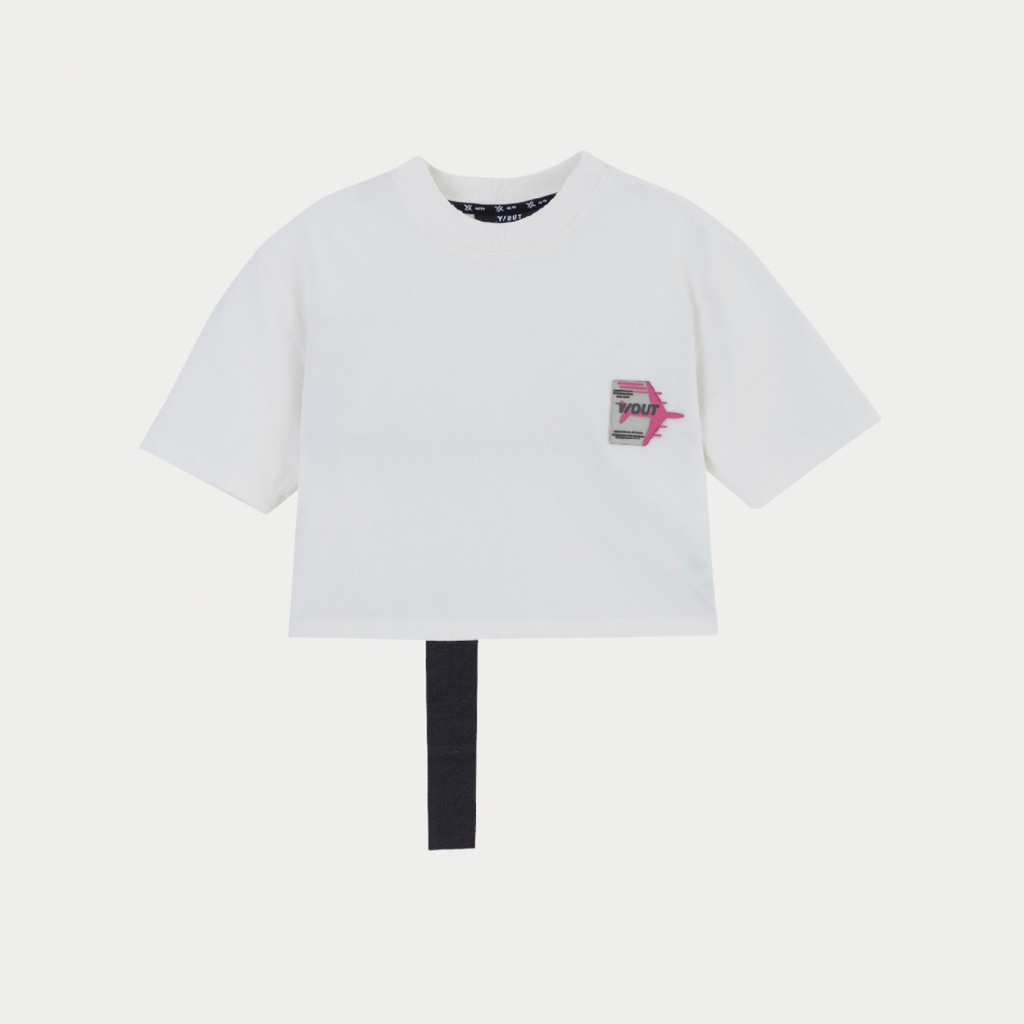 CROP TOP DAMA Y/OUT FLYER