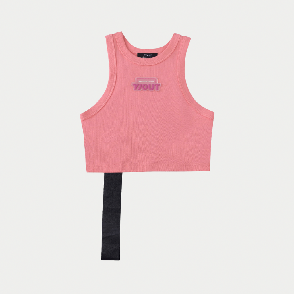 CROP TOP DAMA Y/OUT GATE PINK