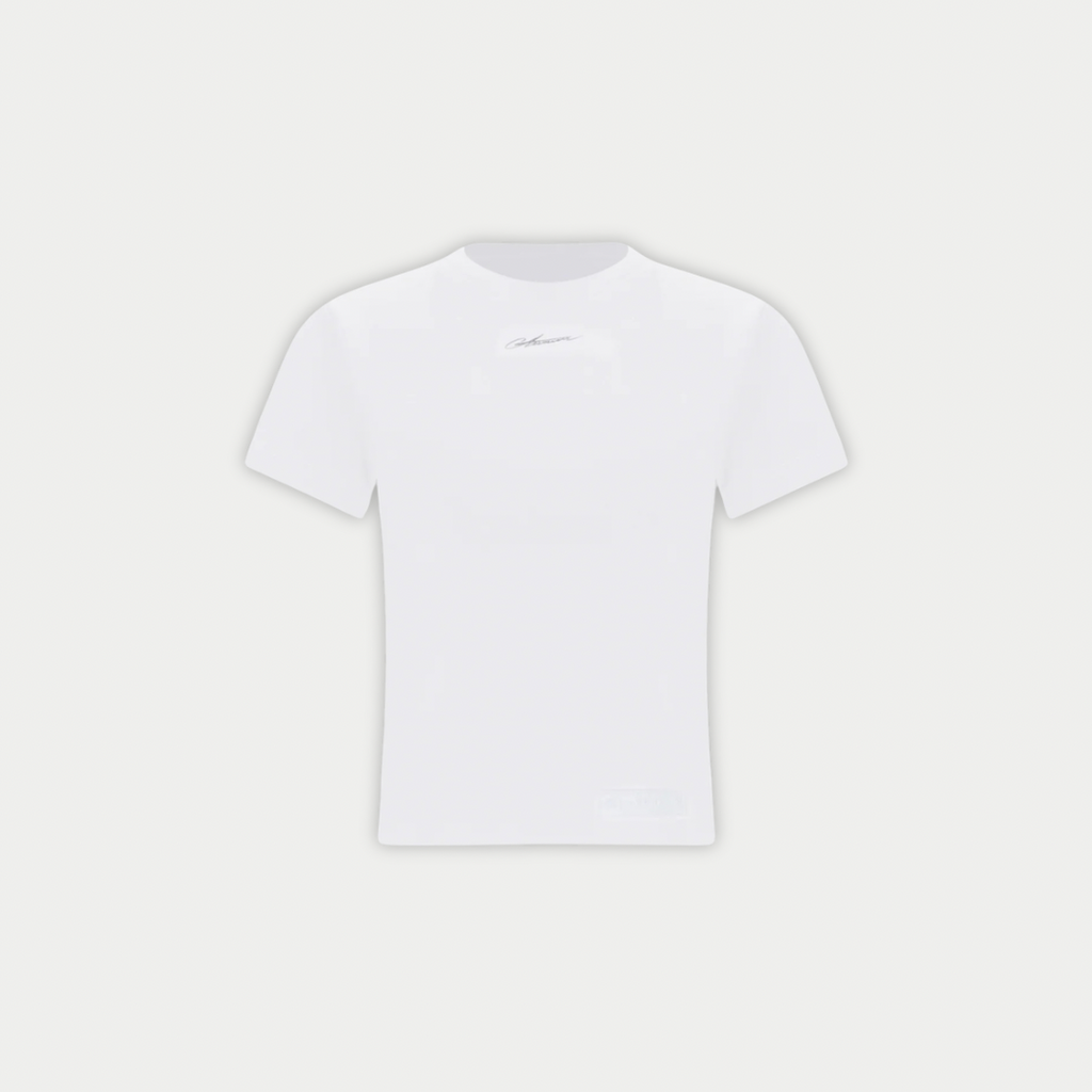 CAMISETA DAMA SIGNATURE BABY BLANCA