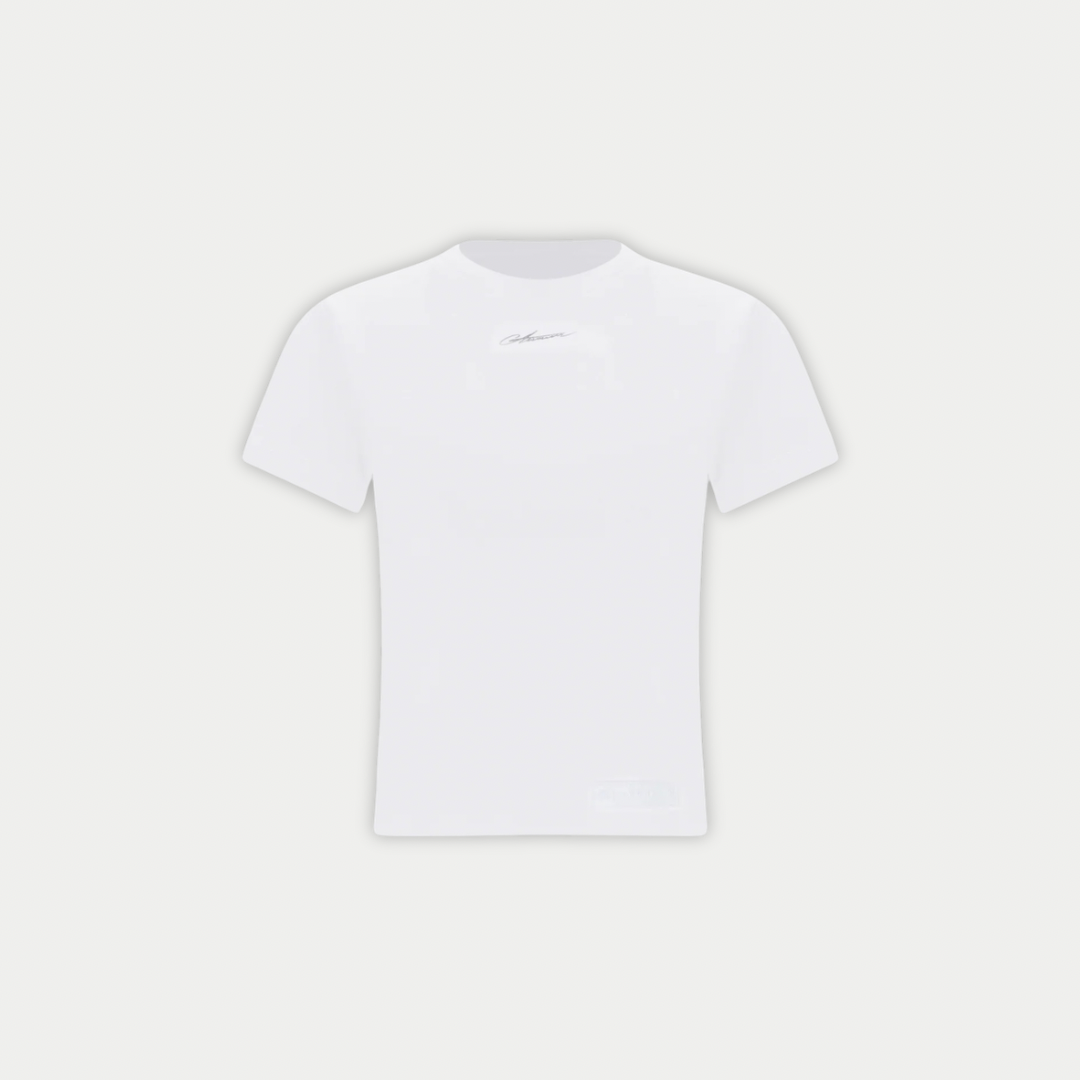 CAMISETA DAMA SIGNATURE BABY BLANCA
